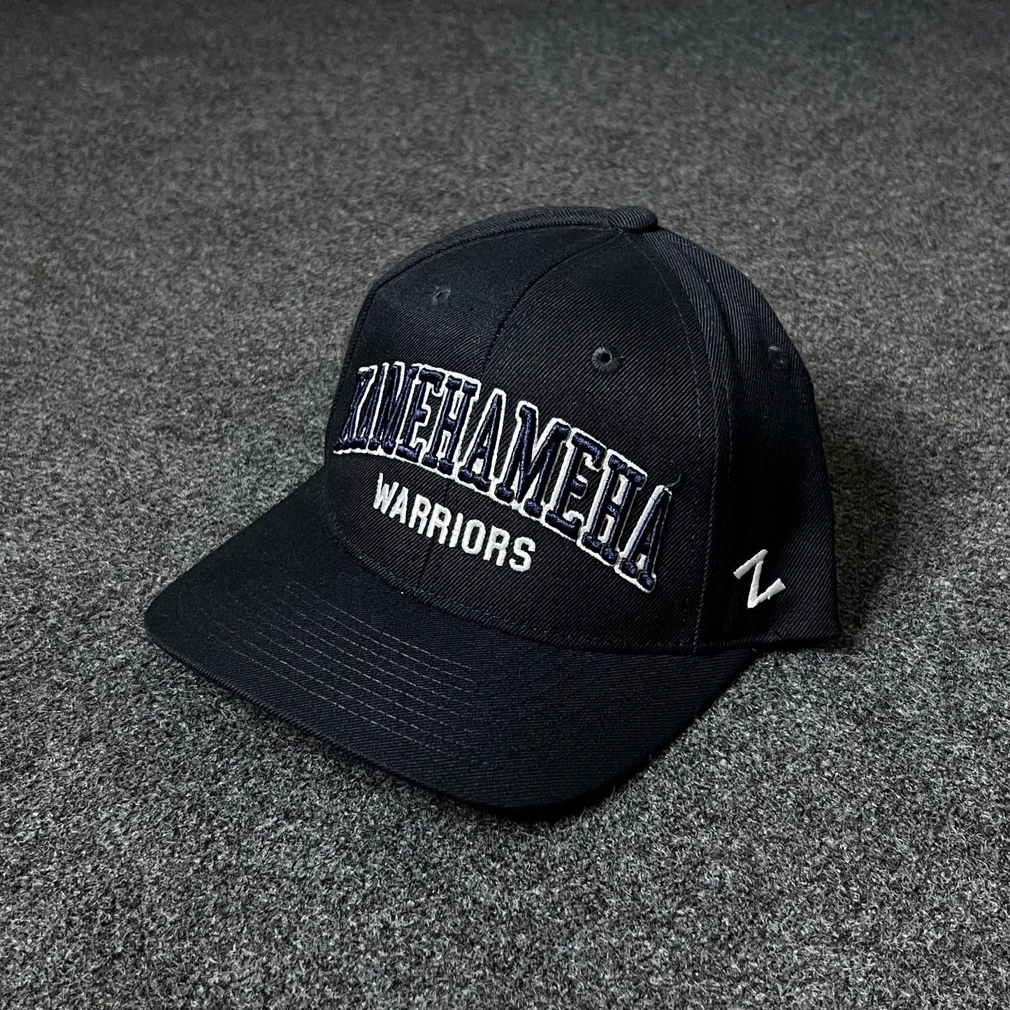 Kamehameha Warriors Black Cap