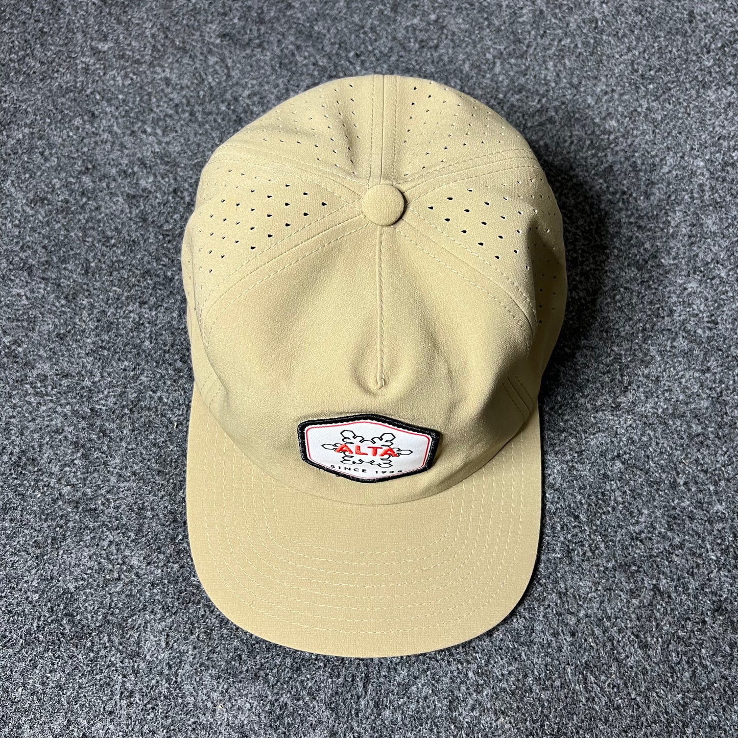 ALTA Since 1938 Beige Patch Cap