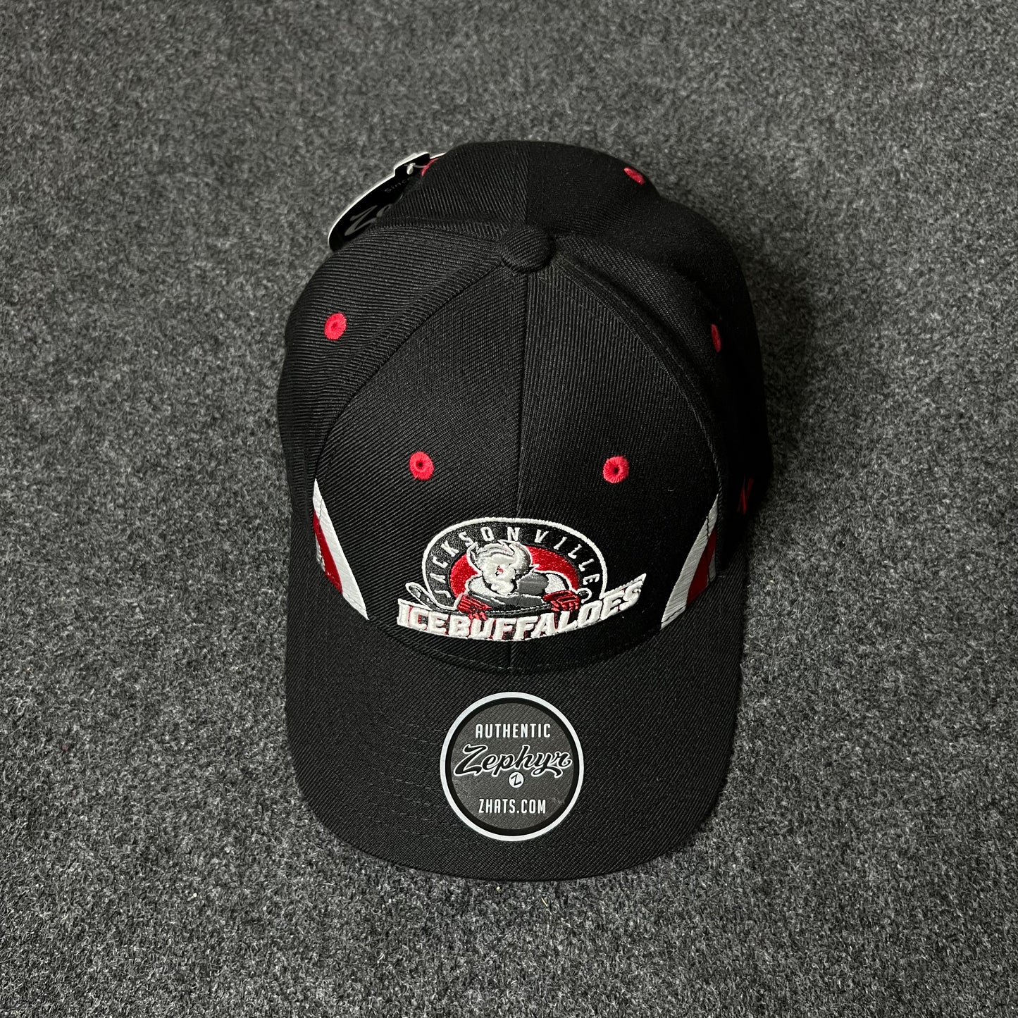 Cebu Buffalos Black & Red Team Cap