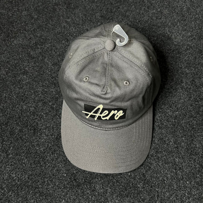 Aero Script Grey Cap