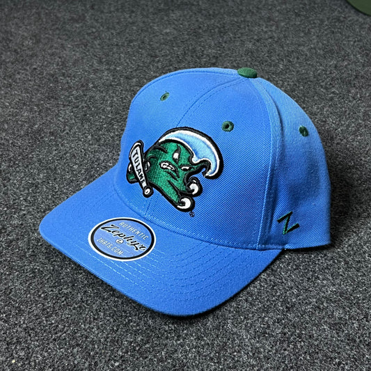 Blue Wave Mascot Cap