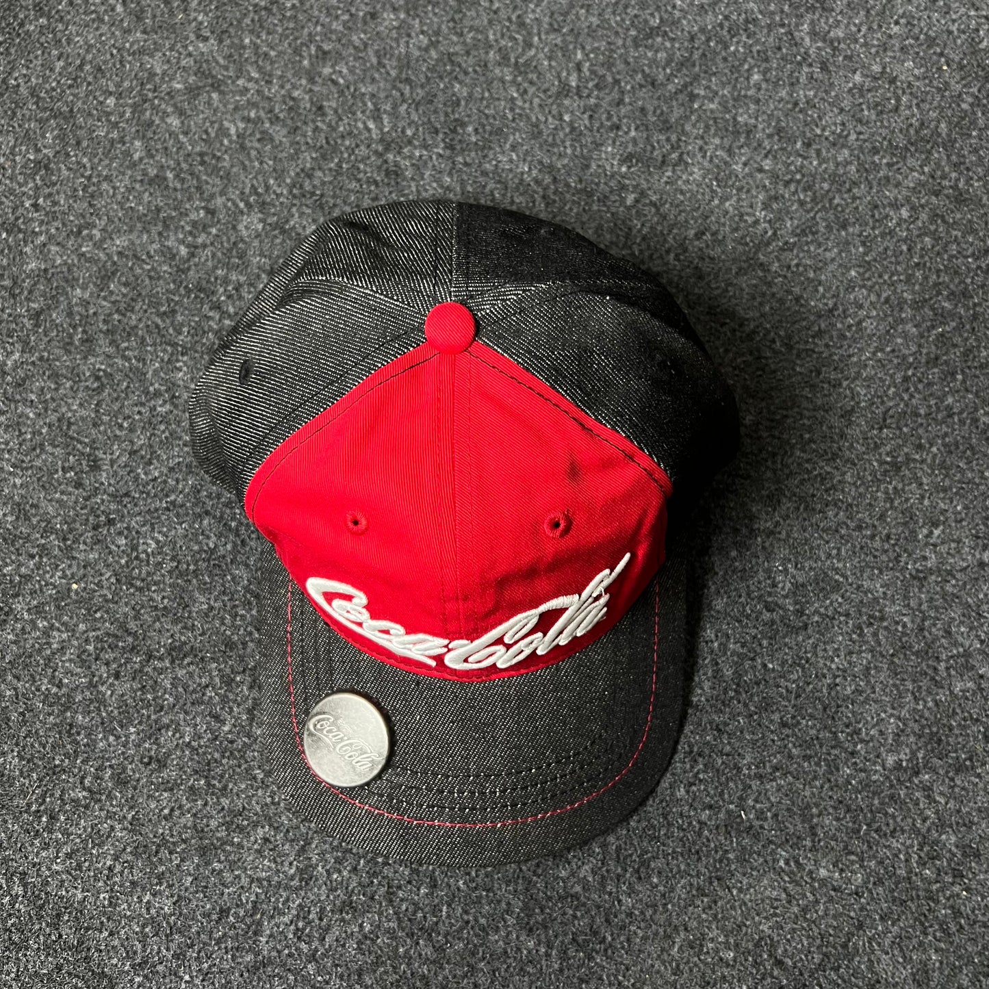 Coca-Cola Red & Black Vintage Cap