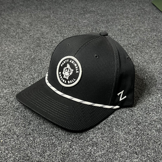 Fort Hays State Tigers Black Rope Cap