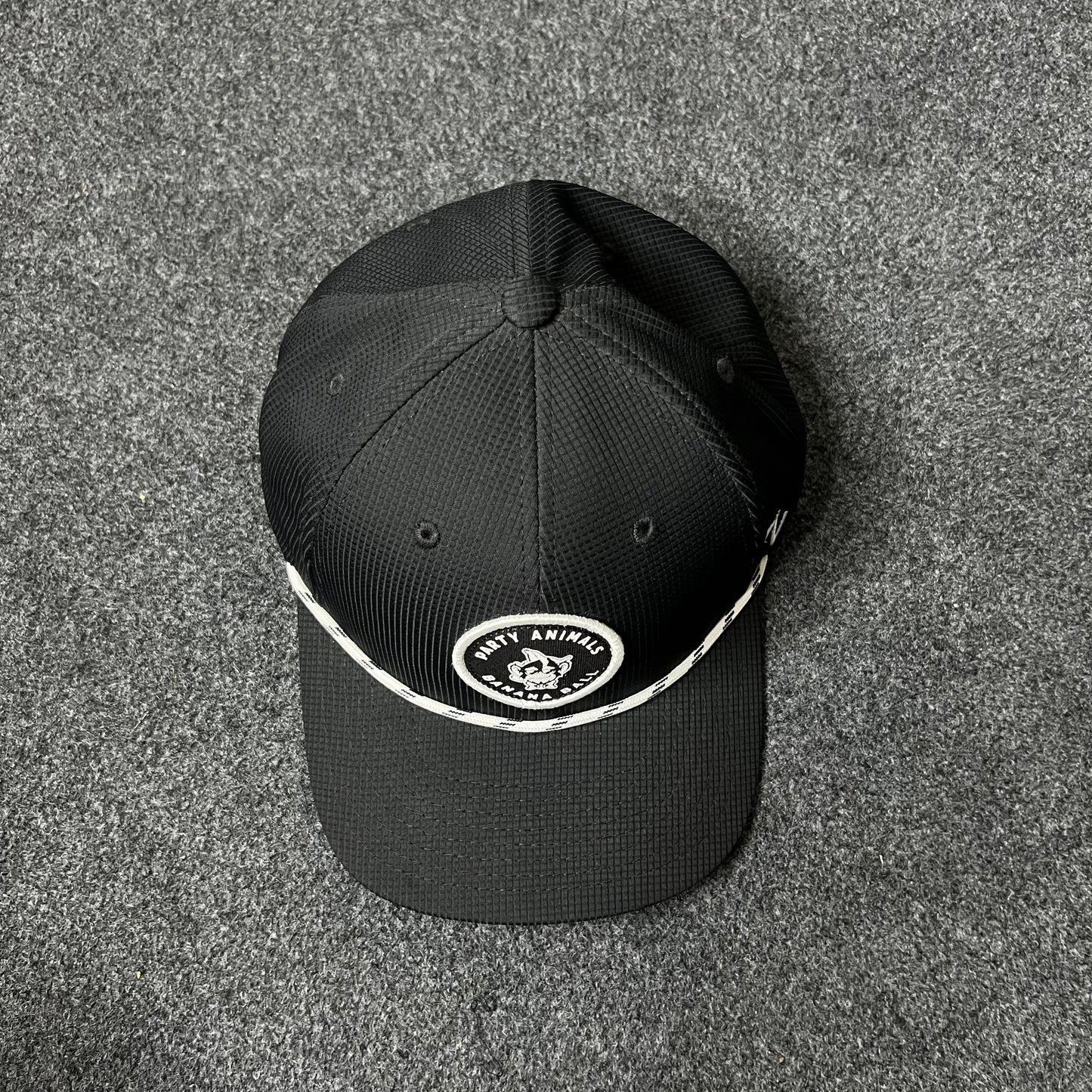 Fort Hays State Tigers Black Rope Cap