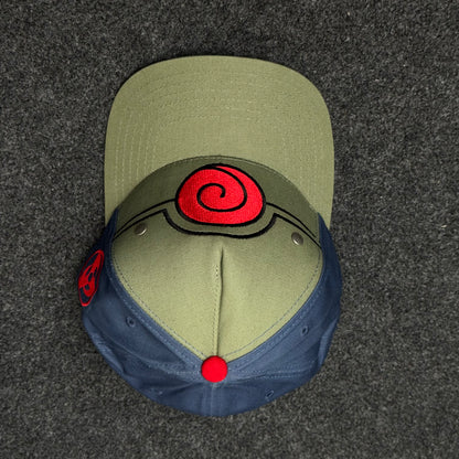 Naruto Shippuden Kakashi Sharingan Snapback Baseball Cap