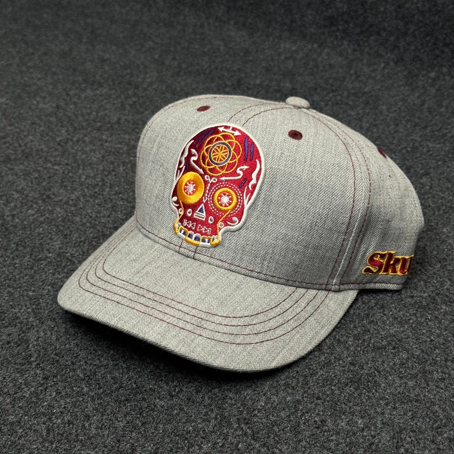 The Geometric Sugar Skull Baseball Cap