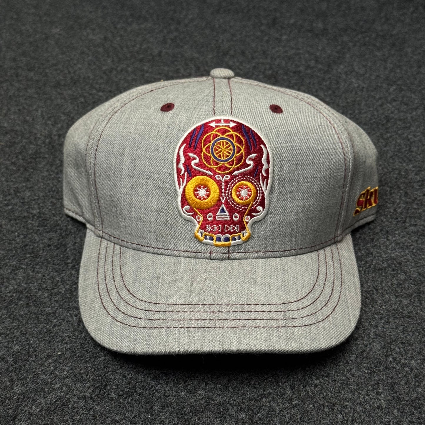 The Geometric Sugar Skull Baseball Cap