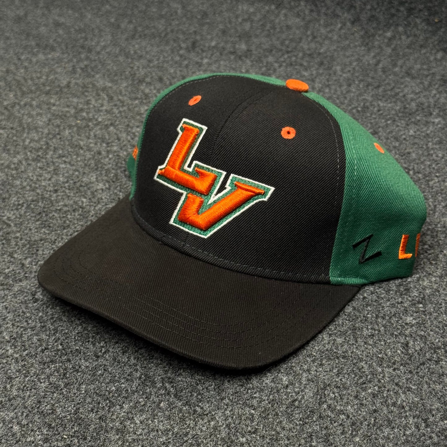 The "LV"  Las Vegas Aviators Varsity Block Cap