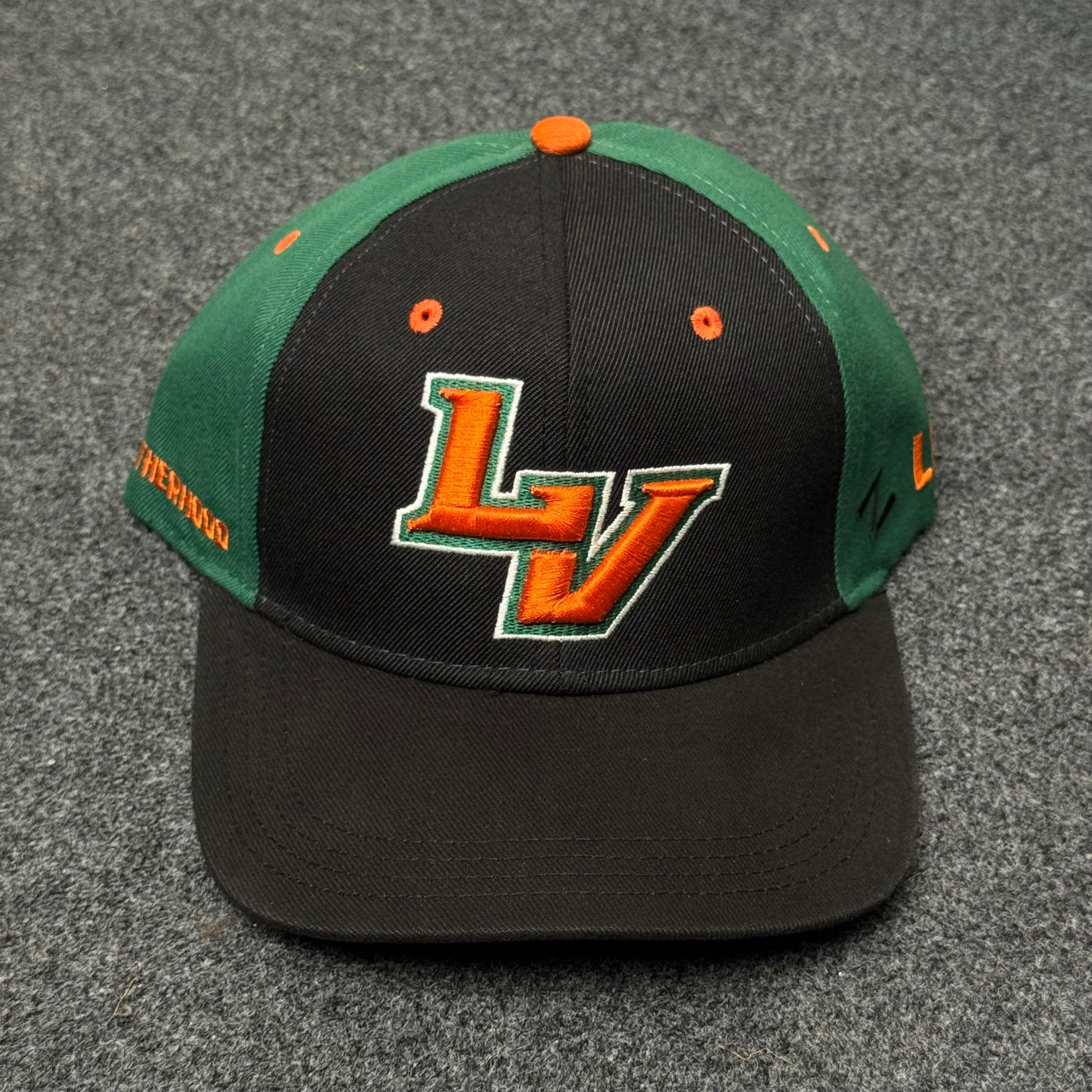 The "LV"  Las Vegas Aviators Varsity Block Cap