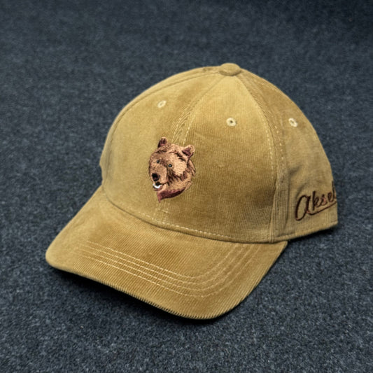 Aksels Low Pro Brown Bear Snapback Cap