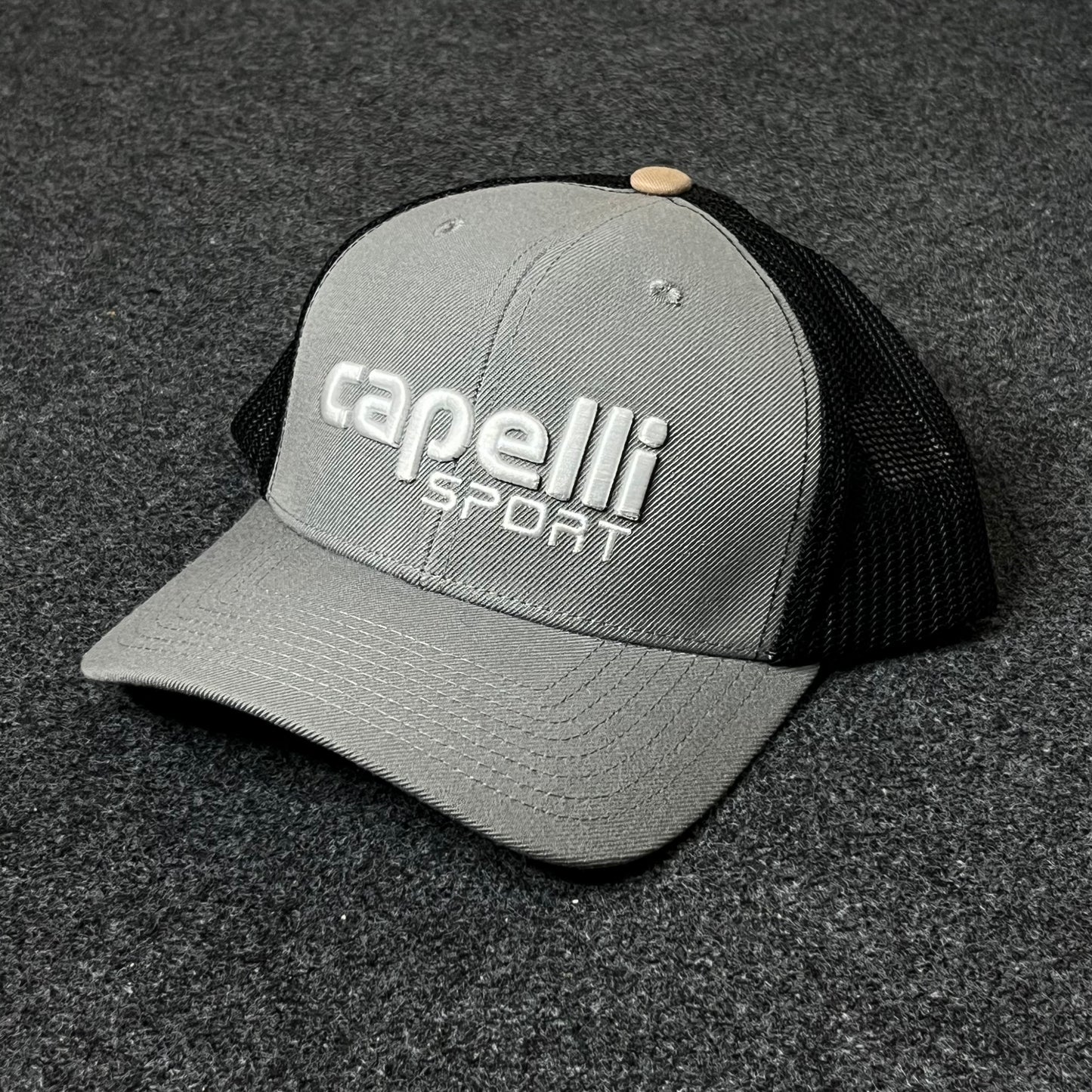 Capelli Sport Trucker Hat – Gray/Black