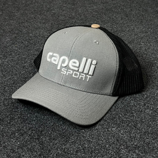 Capelli Sport Trucker Hat – Gray/Black