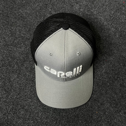 Capelli Sport Mesh Back Trucker Hat – Gray & Black