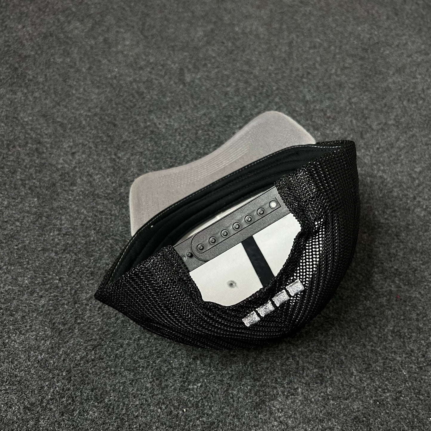 Capelli Sport Mesh Back Trucker Hat – Gray & Black