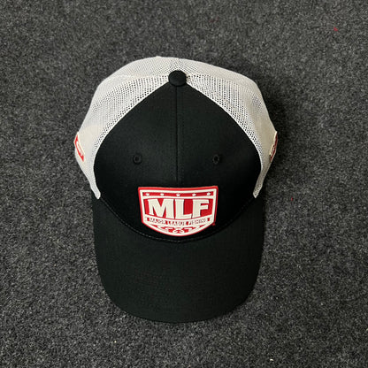 MLF Trucker Hat – Black/White/Red