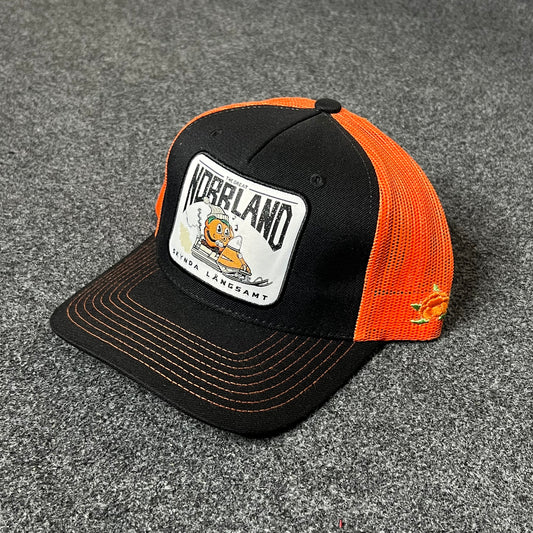 Norland Tigers Trucker Hat – Black & Orange Mesh Cap
