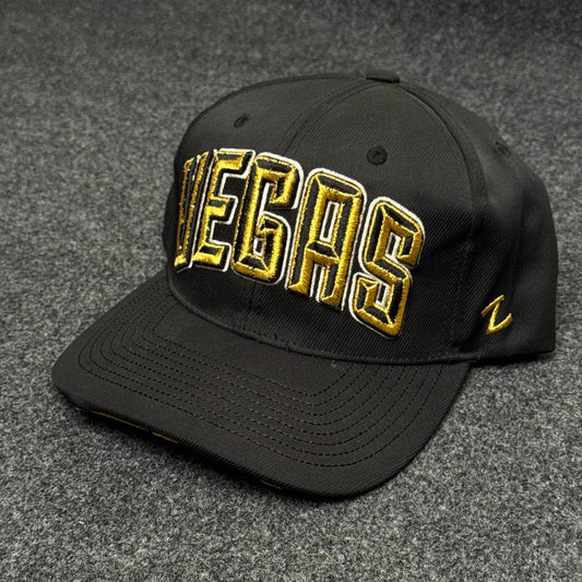 Zephyr NHL Vegas Golden Knights "Villain" Flat Bill SnapBack  Cap