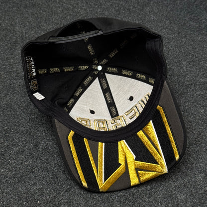 Zephyr NHL Vegas Golden Knights "Villain" Flat Bill SnapBack  Cap