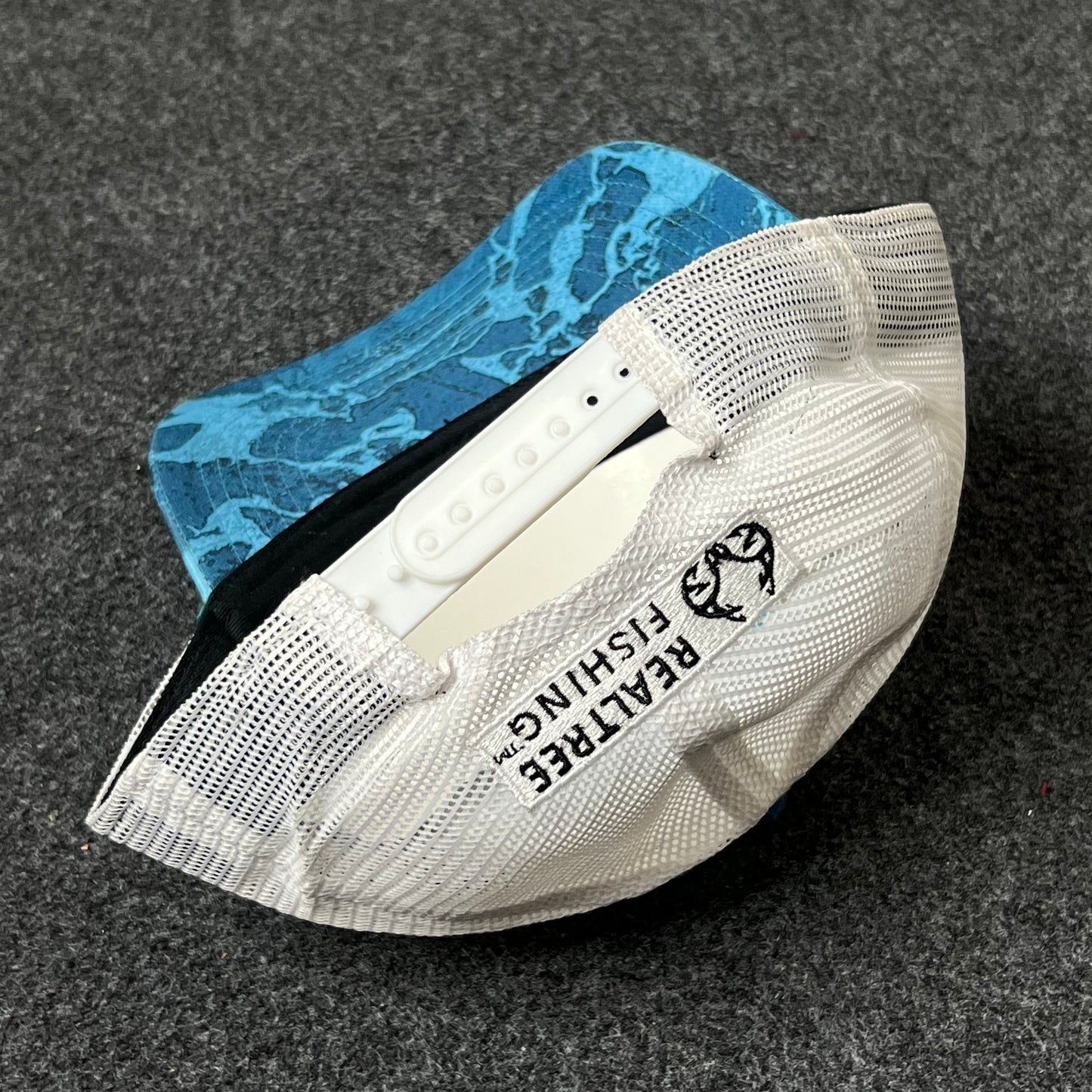 CCA Florida Trucker Hat – Blue Water Camo Mesh Cap