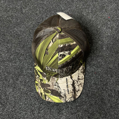 RedHead Camo Trucker Hat – Outdoor Hunting Mesh Cap