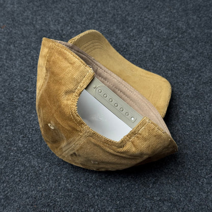 The Tan Corduroy Bigfoot Cap