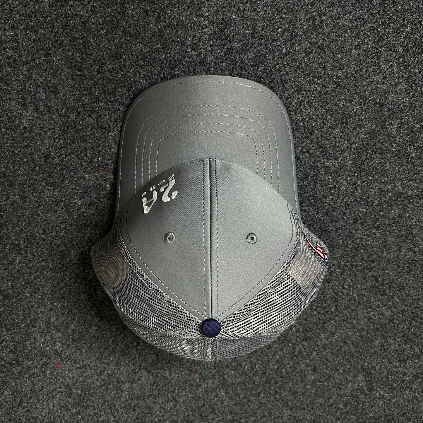 2A Zone Trucker Hat – Gray Mesh Cap