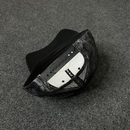 Project X Phoenix Trucker Hat – Black Mesh Cap.