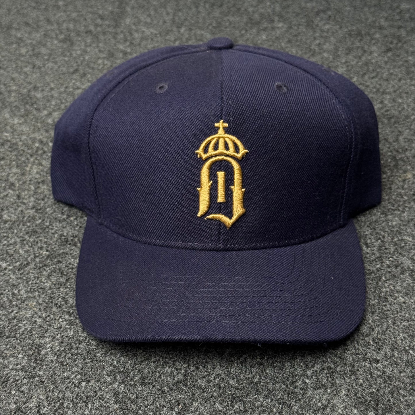 The Navy & Gold "Royal Monogram" Cap