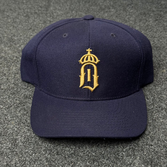 The Navy & Gold "Royal Monogram" Cap