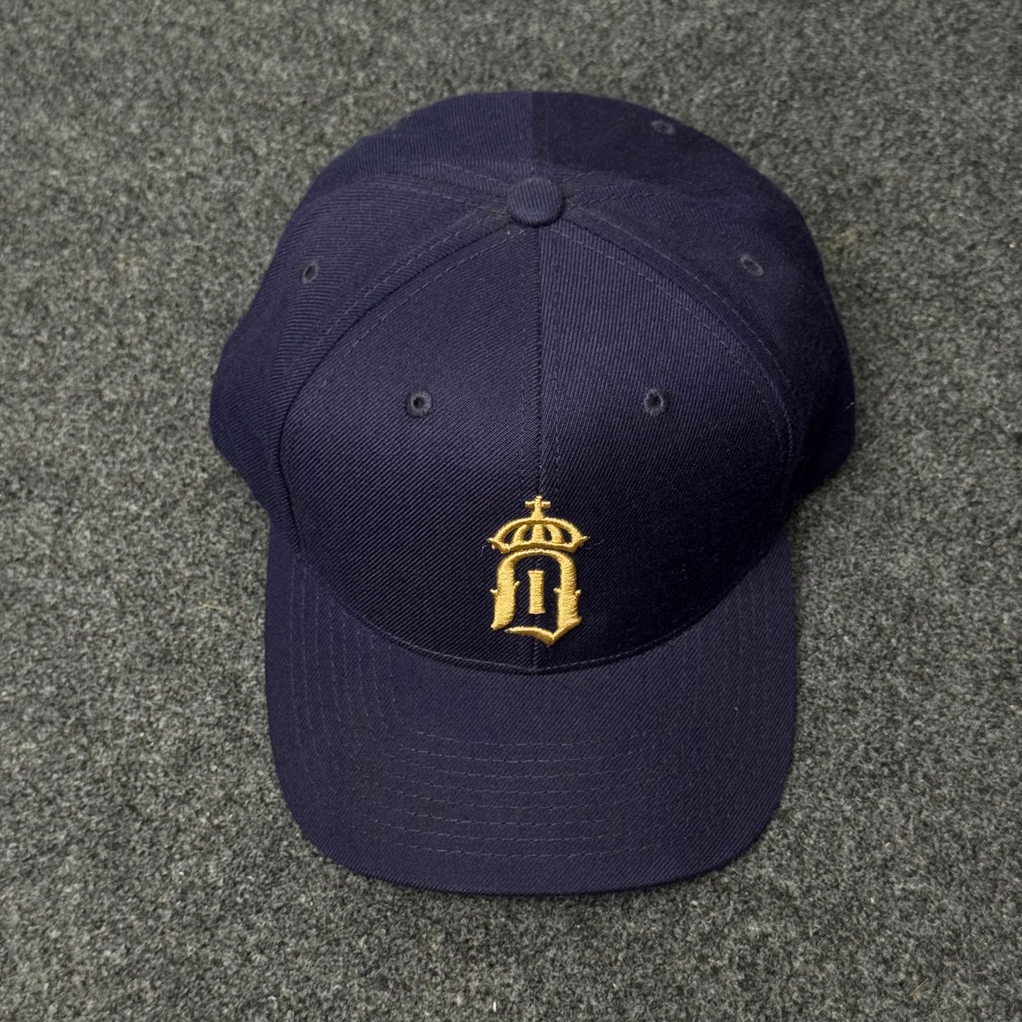 The Navy & Gold "Royal Monogram" Cap