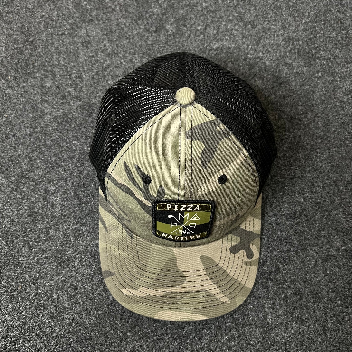 Military Camo Mesh Back Trucker Hat – Tactical Style