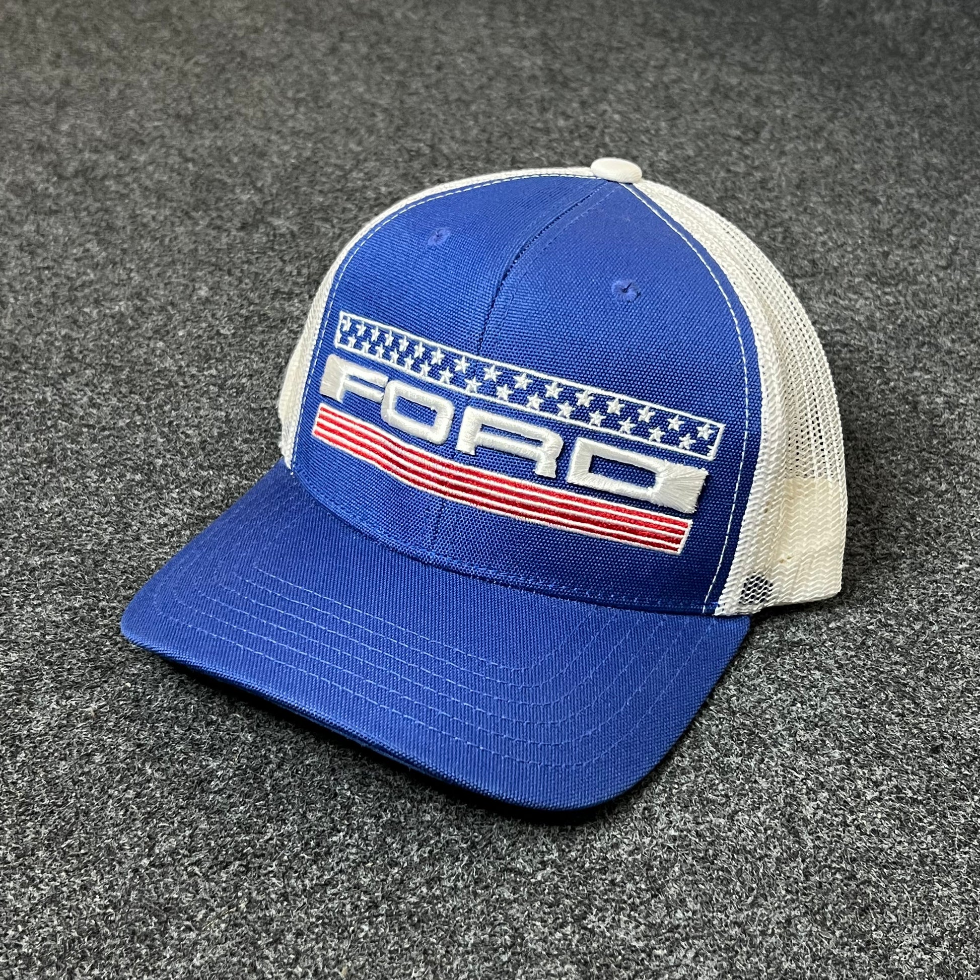 Trucker Hats Ford Racing Hats Ford Hat Snapback Adjustable Cap