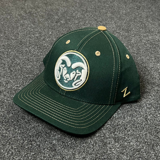 Rams Logo Baseball Cap – Green & Gold