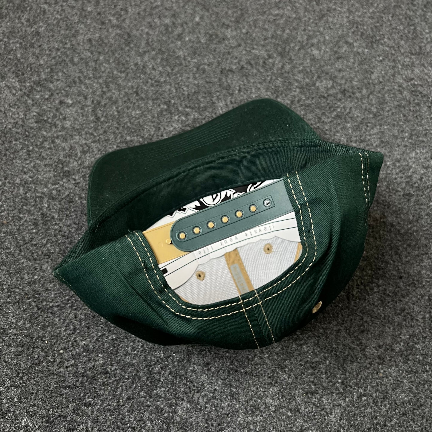 Rams Logo Baseball Cap – Green & Gold
