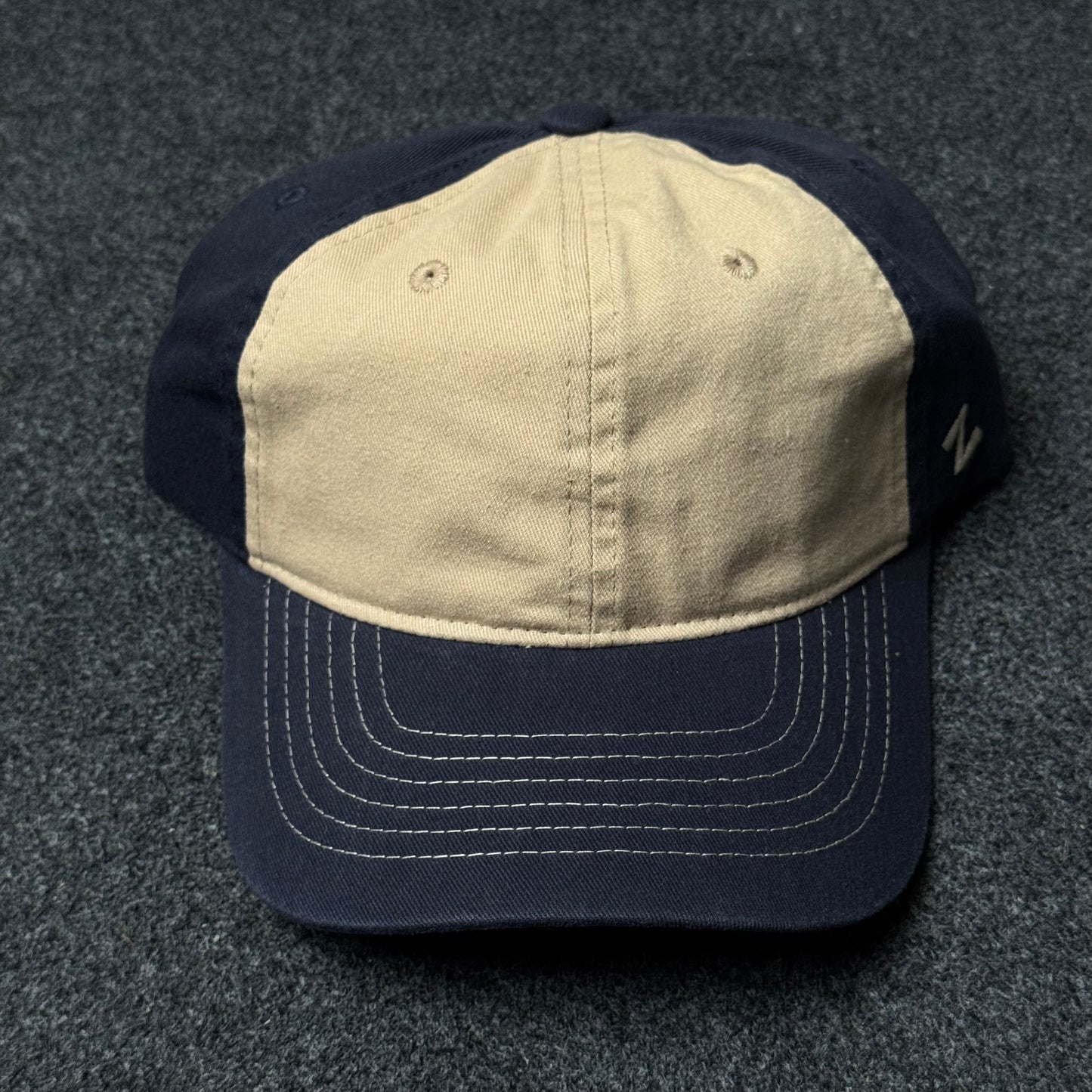 Zephyr Two-Tone Corduroy Baseball Cap