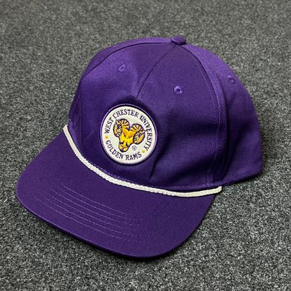 West Chester University Rams Hat – Purple