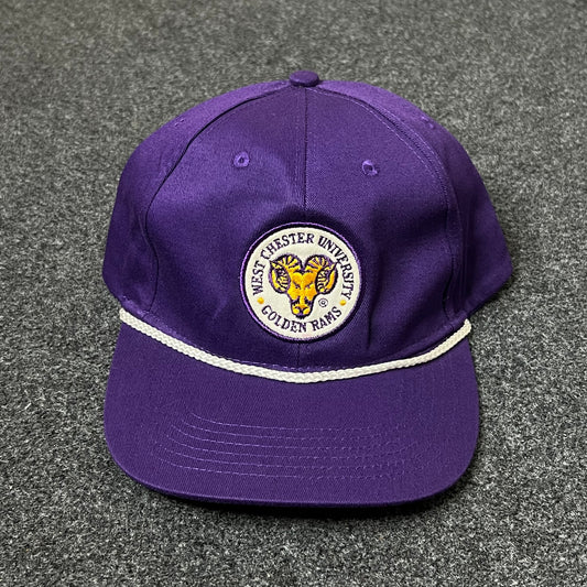 West Chester University Rams Hat – Purple