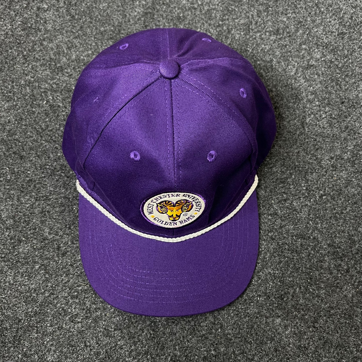 West Chester University Rams Hat – Purple