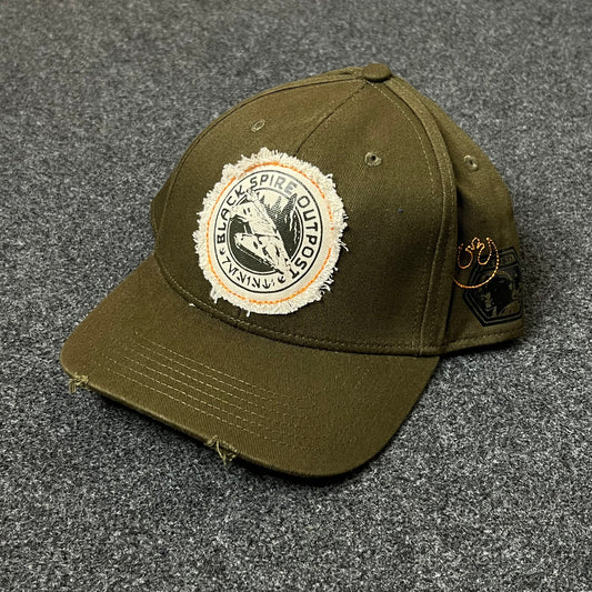 Sportsman’s Outpost Distressed Hat – Olive Green
