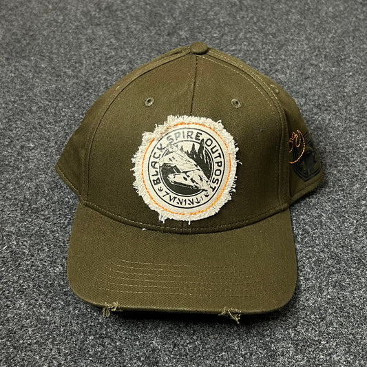 Sportsman’s Outpost Distressed Hat – Olive Green