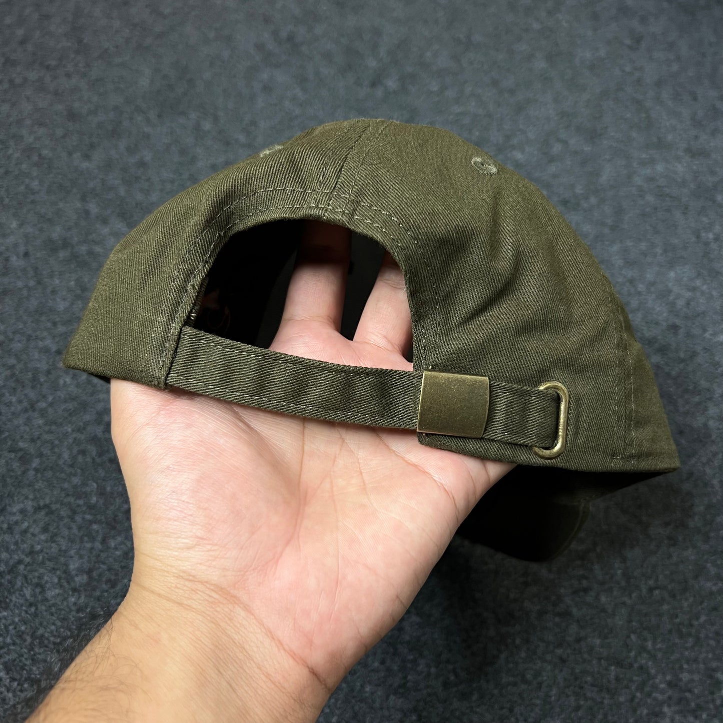 Sportsman’s Outpost Distressed Hat – Olive Green