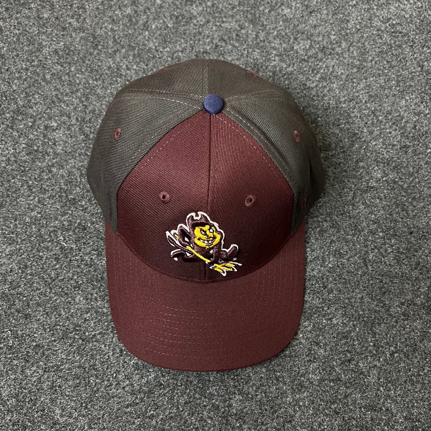 Arizona State Sun Devils Mascot Hat – Maroon & Gray