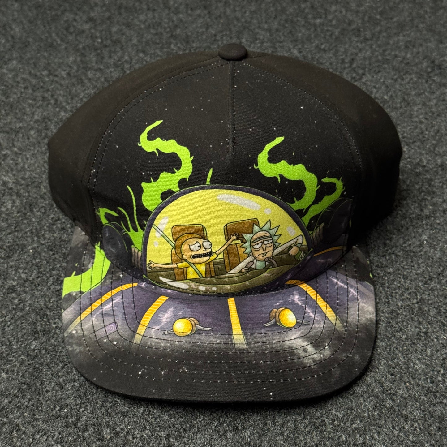 Rick and Morty Spaceship Cap