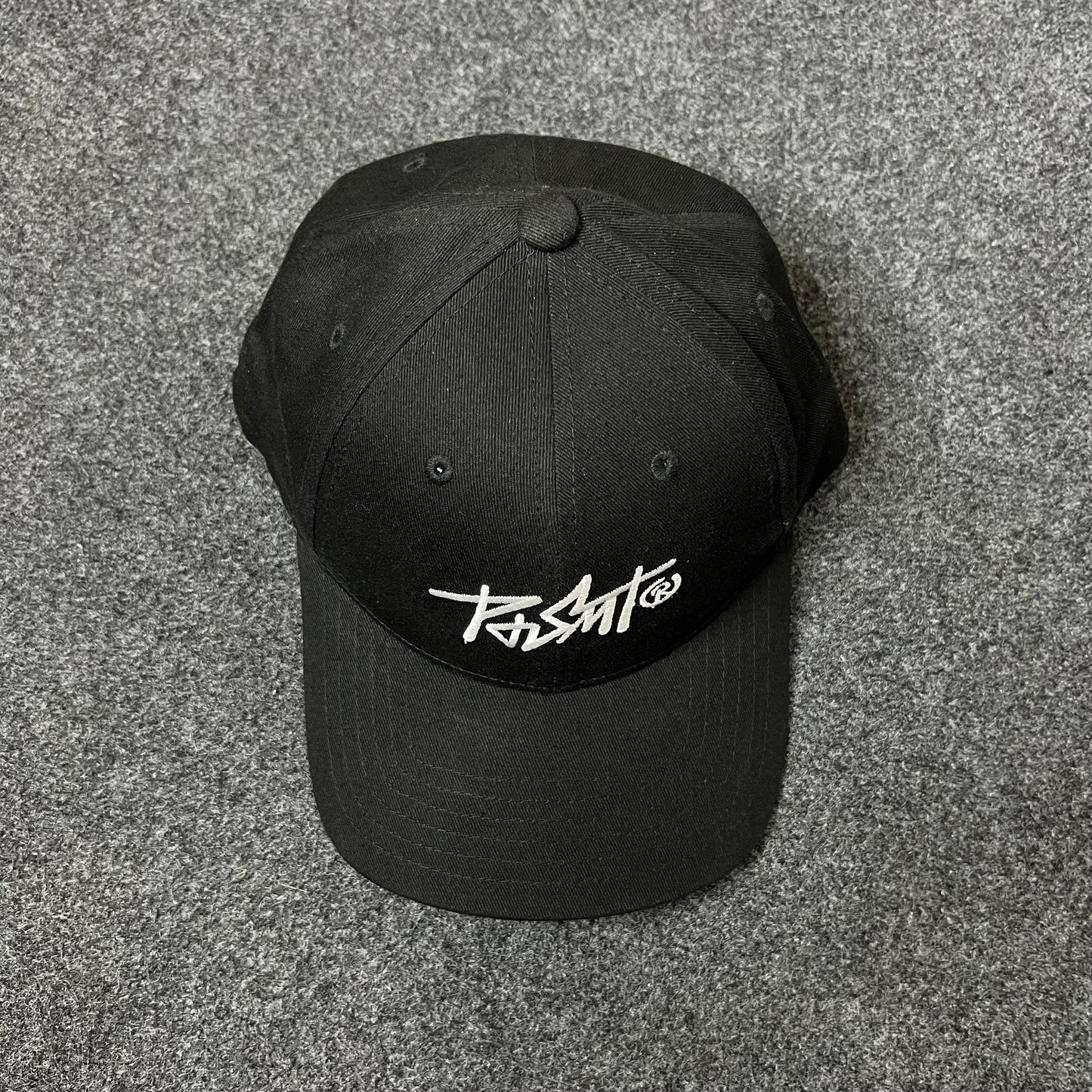 Posse Script Logo Hat – Black