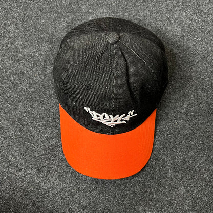 DGK Graffiti Logo Two-Tone Hat – Black & Orange