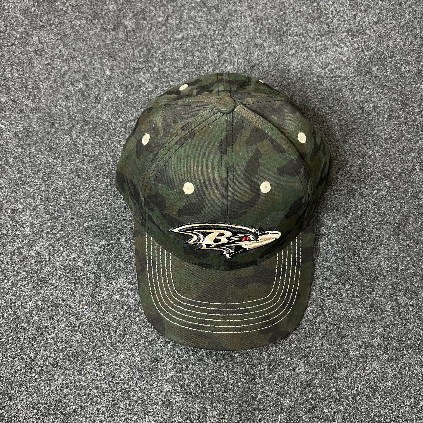 Baltimore Ravens Camo Hat – Green Camo