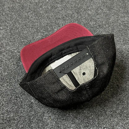 DGK Graffiti Logo Two-Tone Hat – Black & Maroon