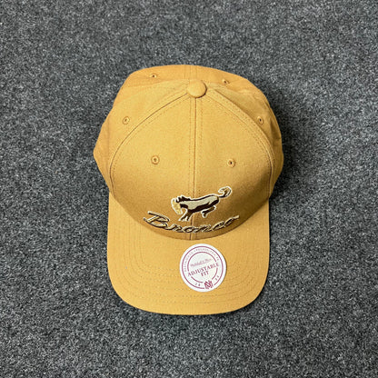 Bronco Script Logo Hat – Golden Tan