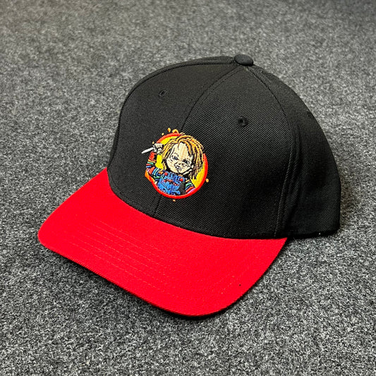 Chucky Horror Graphic Hat – Black & Red