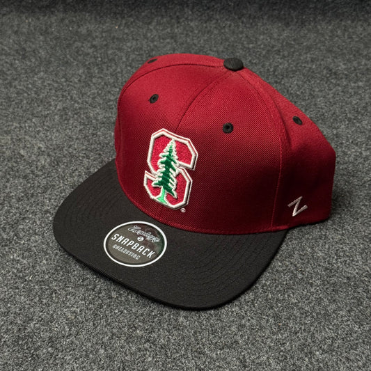 Stanford Cardinal "Block S" Two-Tone Snapback Cap